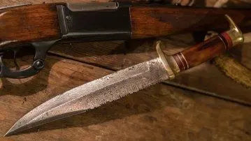 HANDMADE BOWIE KNIFE - SUSA KNIVES