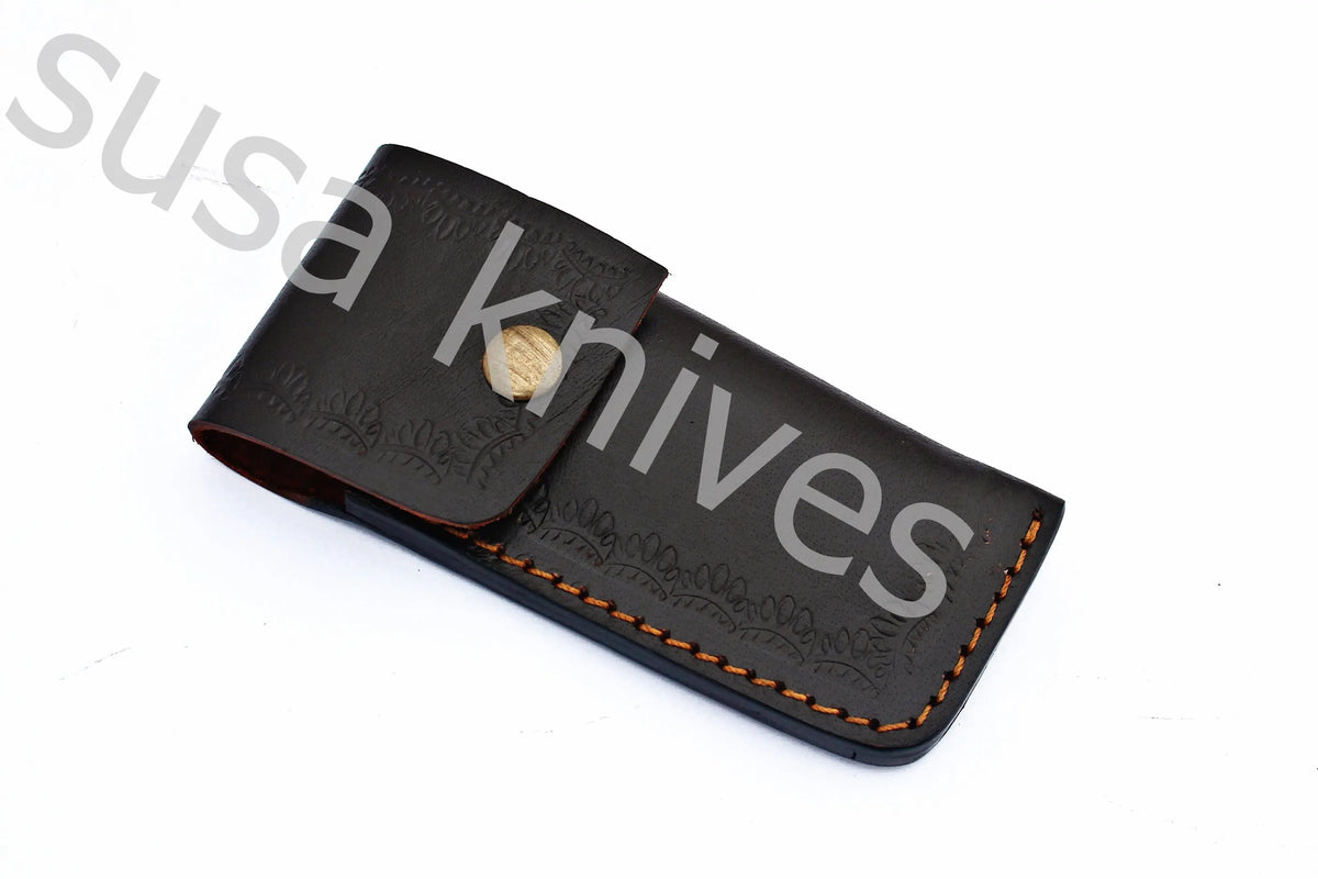 Damascus Steel pocket folding Knife - SUSA KNIVES