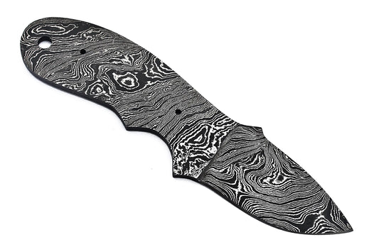 Damascus Steel Skinner blank blade Knife - SUSA KNIVES