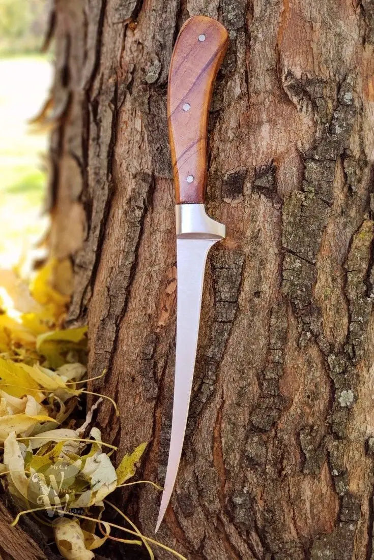 CUSTOM MADE D2 TOOL STEEL FILLET KNIFE - SUSA KNIVES
