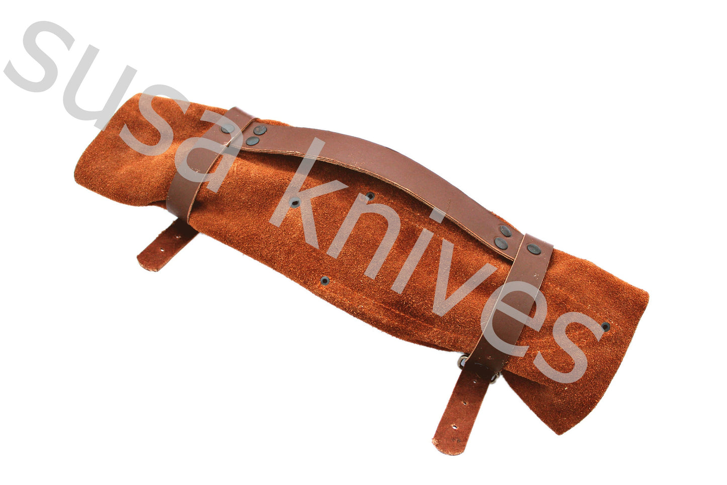 Custom Made Damascus Steel Kitchen Knives Set / Chef’s Knife 4-Pcs - SUSA KNIVES