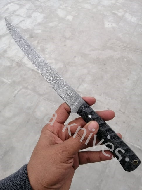 FLEXIBLE HANDMADE FILLET KNIFE - SUSA KNIVES