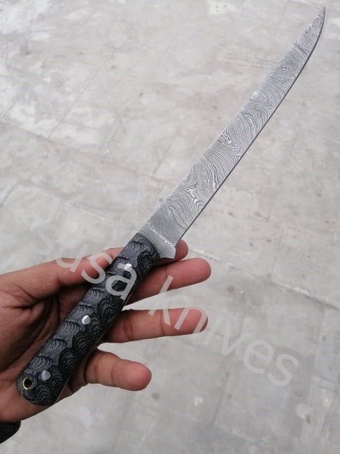 FLEXIBLE HANDMADE FILLET KNIFE - SUSA KNIVES