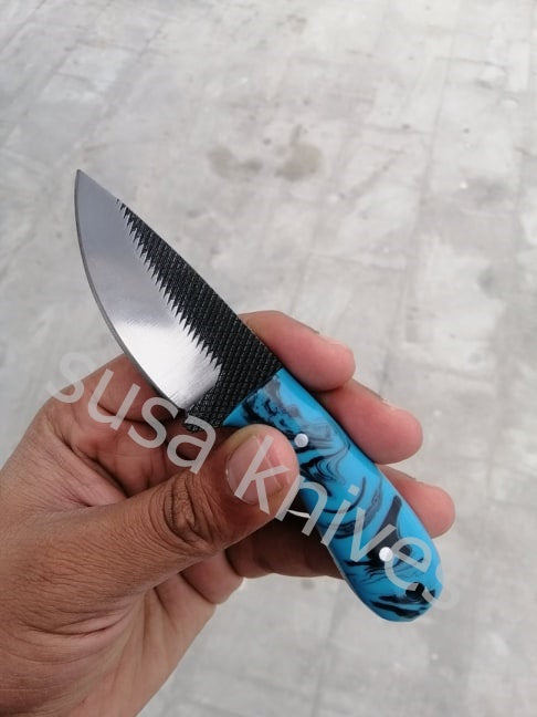handmade RETI steel skinner knife - SUSA KNIVES