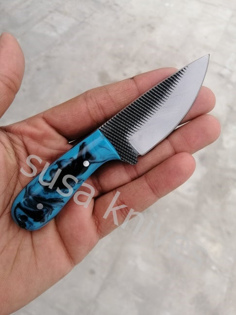 handmade RETI steel skinner knife - SUSA KNIVES