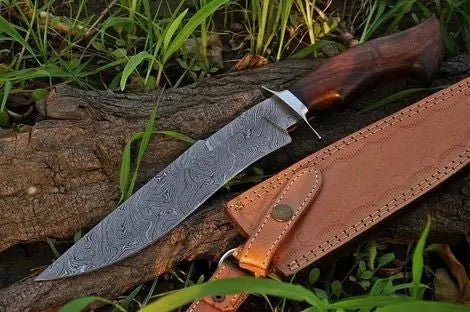 DAMASCUS HANDMADE Bowie knife - SUSA KNIVES