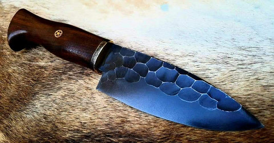 handmade d2 tool steel hunting skinner knife bushcarft - SUSA KNIVES