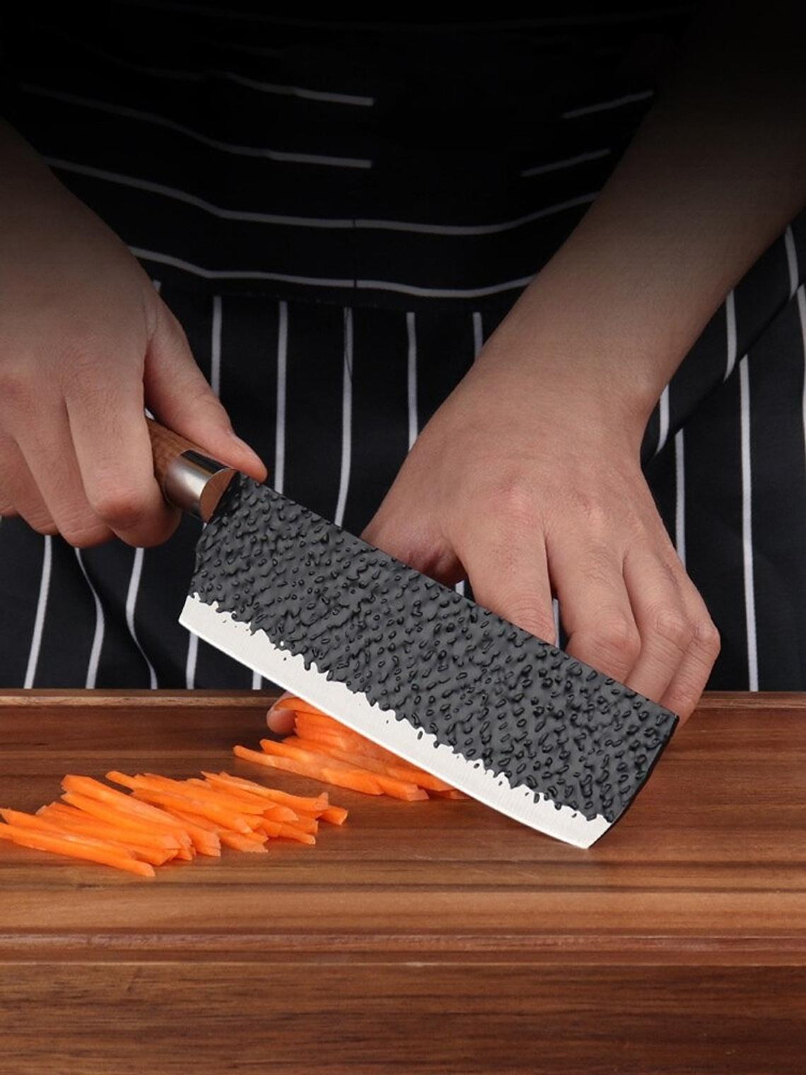 Chef Knife 4 Pc Set - Best Gift - Damascus Kitchen Knives Set High Quality Steel Perfect Gift for love - Free Gift Leather Sheath - SUSA KNIVES