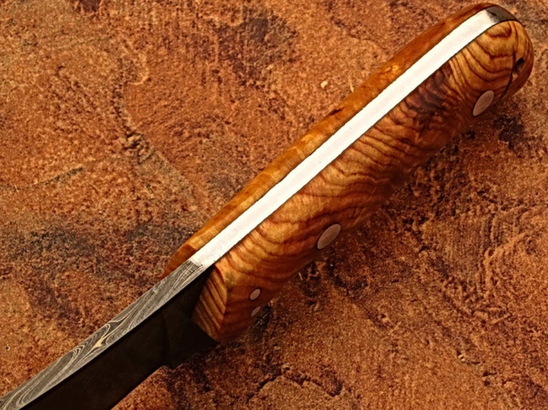 Hand Made Damascus Steel Hunting Skiner Knife/Easter Gift/Anniversary Gift/Birthday Gift/Gift for him - SUSA KNIVES