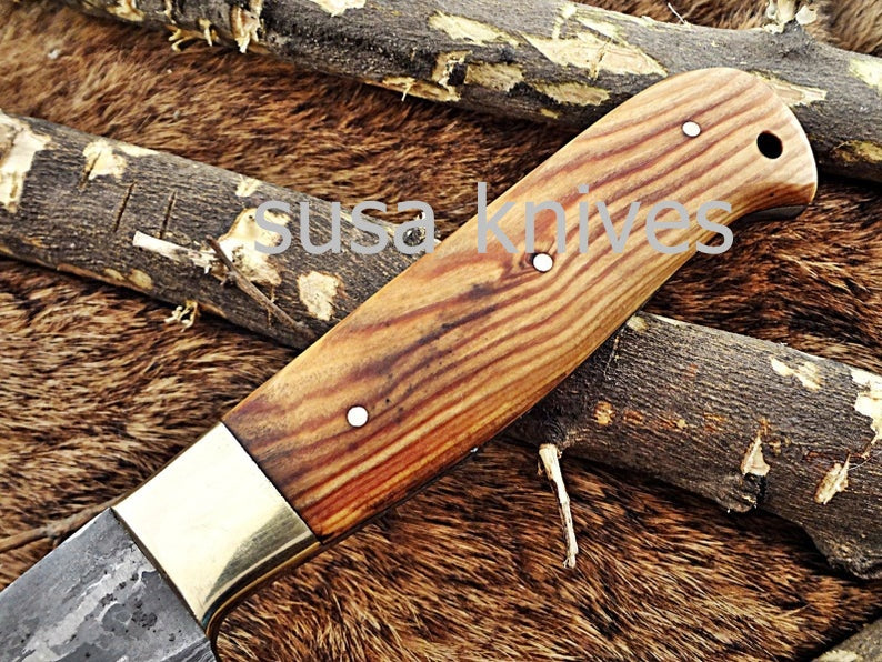 Handmade Damascus Steel Chef Knife Boxing day Sale,Heartwarming gift, Wedding gift, Birthday gift,Gift for Mother, Cutlery, Kitchen & Dining - SUSA KNIVES