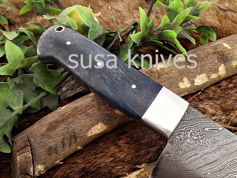 Handmade Damascus Steel Chef Knife Boxing day Sale, Heartwarming gift, Wedding gift,Birthday gift,Gift for Mother,Cutlery, Kitchen & Dining, - SUSA KNIVES