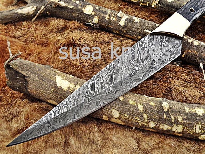 Handmade Damascus Steel Chef Knife Boxing day sale, Heartwarming gift, Wedding gift,Birthday gift,Gift for Mother,Cutlery, Kitchen & Dining, - SUSA KNIVES