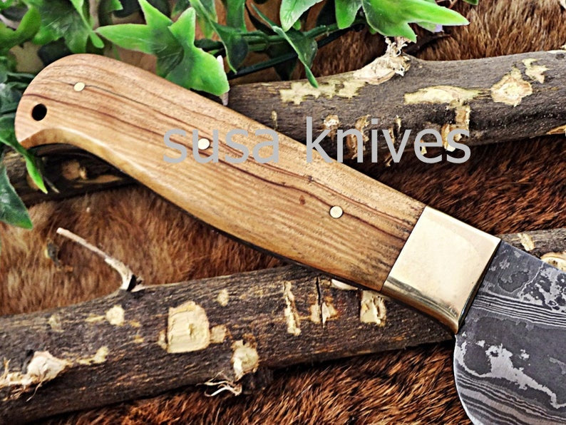 Handmade Damascus Steel Chef Knife Boxing day sale, Heartwarming gift, Wedding gift,Birthday gift, Gift for Mother,Cutlery,Kitchen & Dining, - SUSA KNIVES