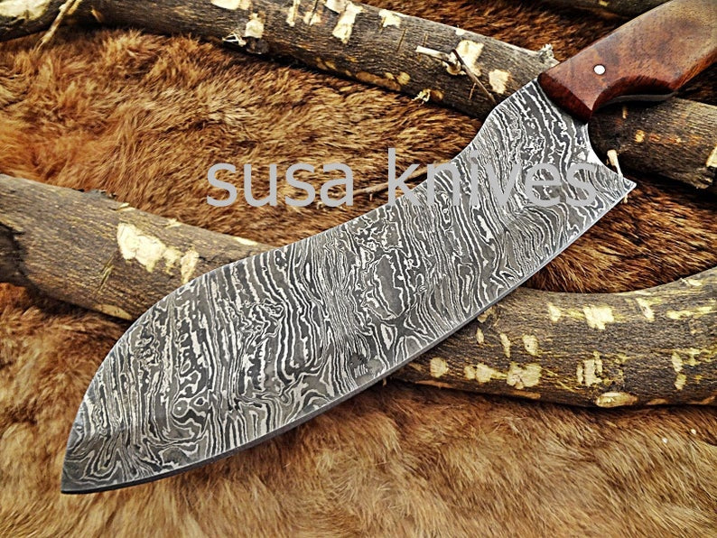 Handmade Damascus Steel Chef Knife Boxing day Sale,Housewarming gift,Bridesmaid gift,Birthday gift,Gift for Mother,Cutlery,Kitchen & Dining, - SUSA KNIVES
