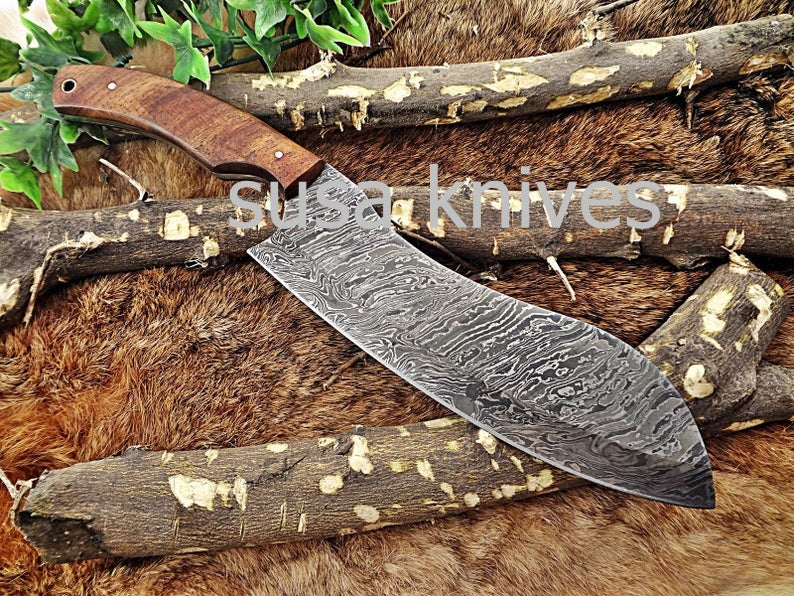 Handmade Damascus Steel Chef Knife Boxing day Sale,Housewarming gift,Bridesmaid gift,Birthday gift,Gift for Mother,Cutlery,Kitchen & Dining, - SUSA KNIVES