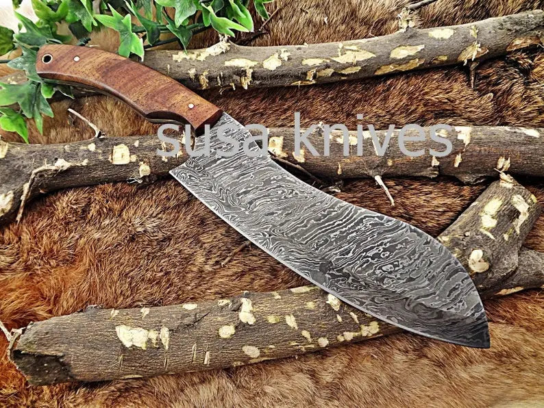 Handmade Damascus Steel Chef Knife Boxing day Sale,Housewarming gift,Bridesmaid gift,Birthday gift,Gift for Mother,Cutlery,Kitchen & Dining, - SUSA KNIVES