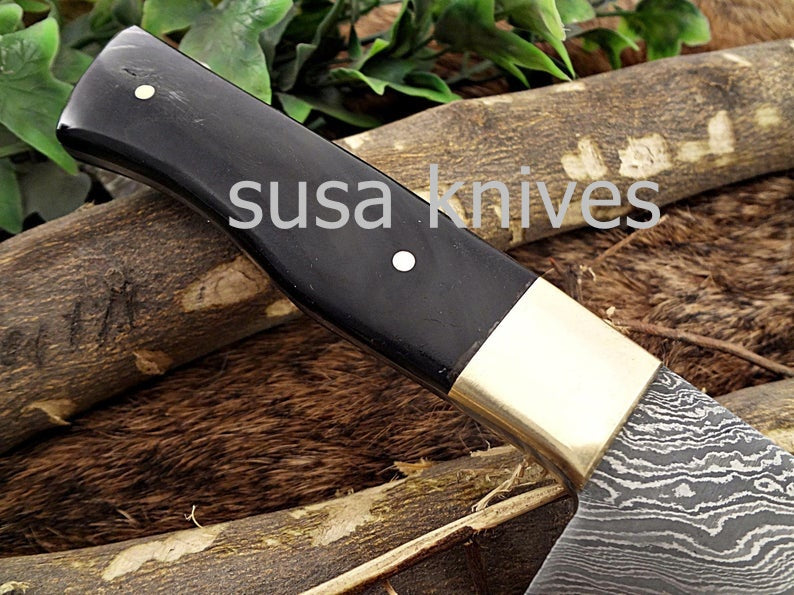 Handmade Damascus Steel Chef Knife Boxing day sale, Heartwarming gift, Wedding gift, Gift for her, Anniversary gift, Personalized gift - SUSA KNIVES