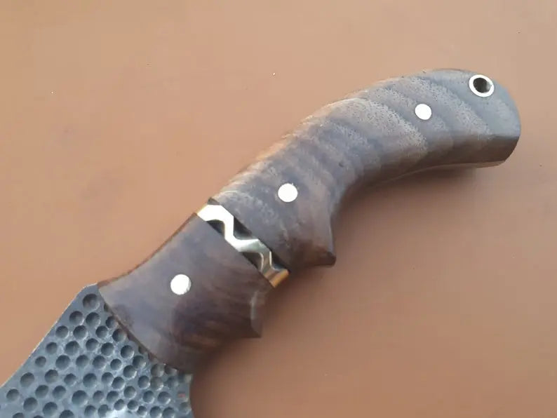 Custom Handmade Custom Handmade Carbon Steel Tracker Hunting Knife - SUSA KNIVES