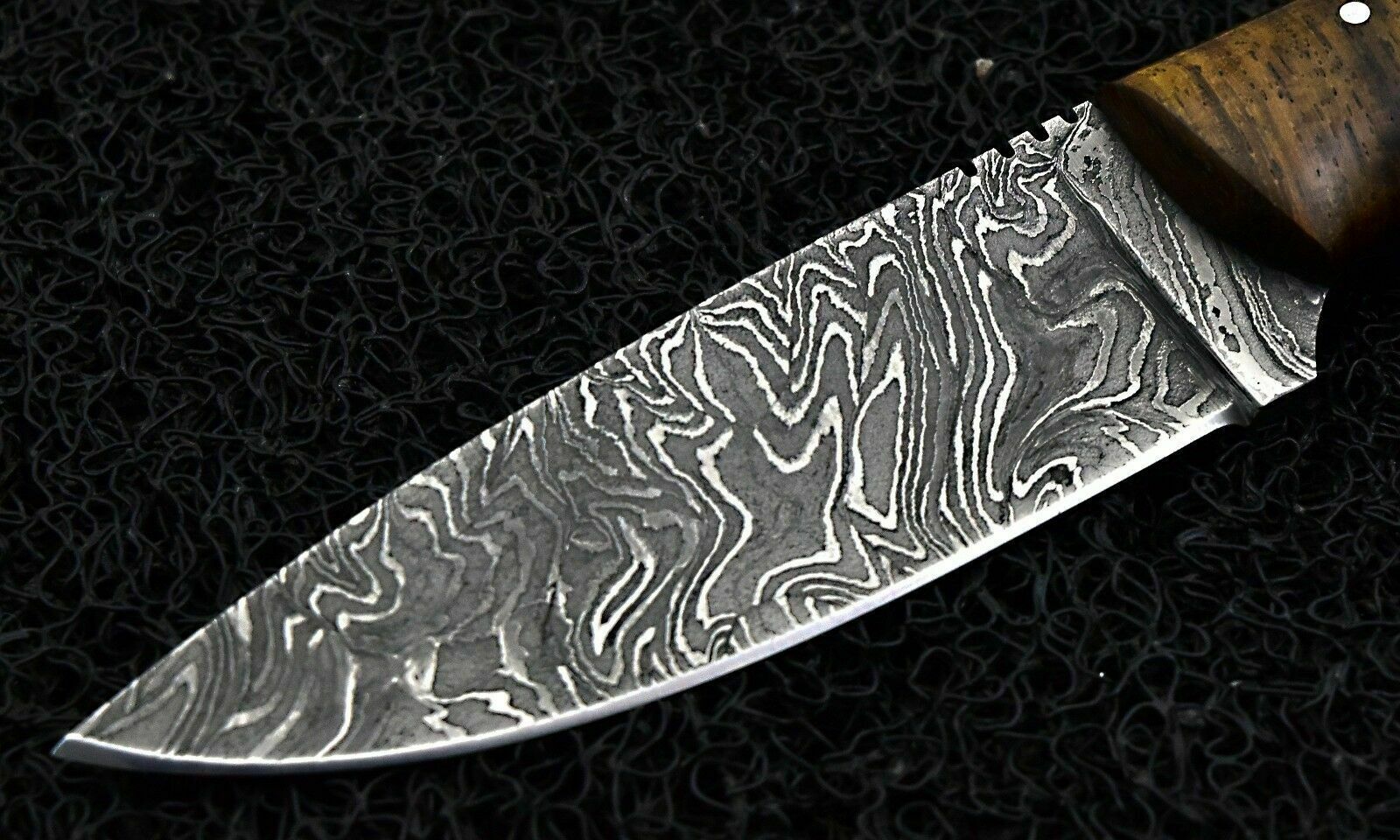 CUSTOM HAND MADE DAMASCUS STEEL HUNTING SKINNER KNIFE. - SUSA KNIVES