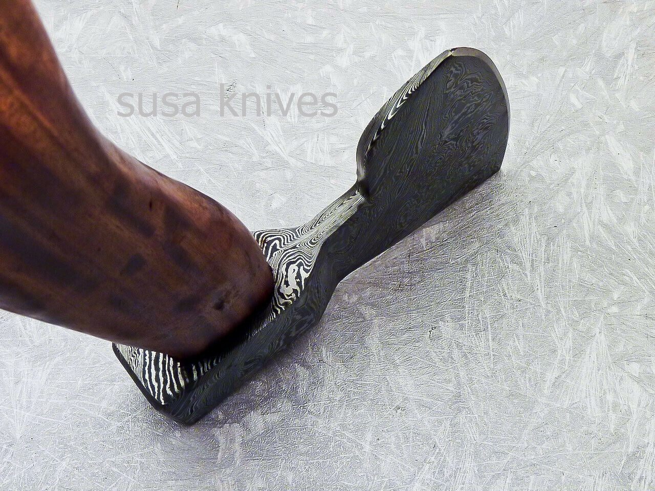 New Beautiful Handmade Damascus Steel AXE "UNIQUE AXE" Limited Edition - SUSA KNIVES