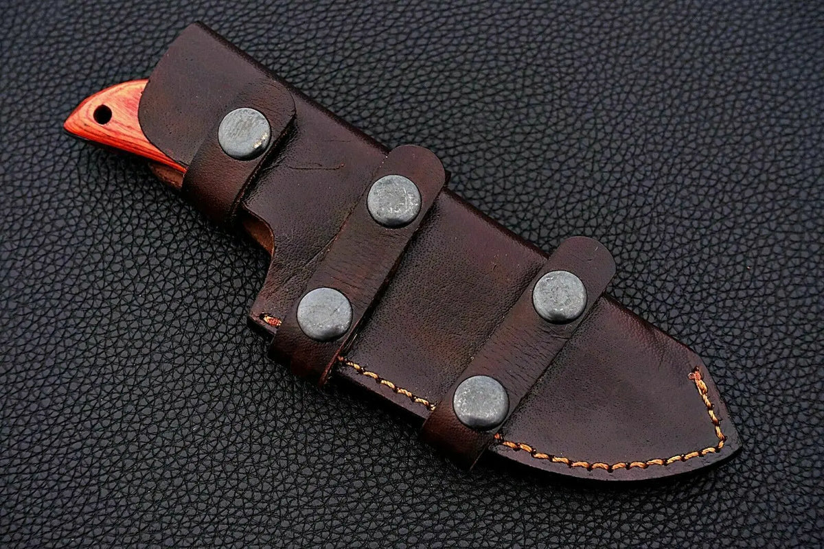 CUSTOM HAND MADE DAMASCUS STEEL HUNTING SKINNER KNIFE. - SUSA KNIVES