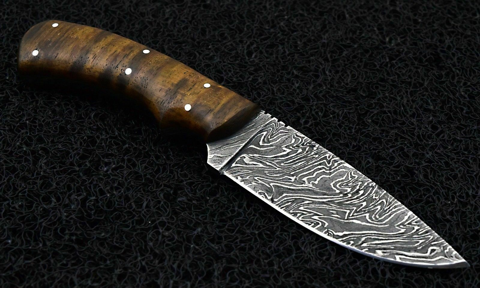 CUSTOM HAND MADE DAMASCUS STEEL HUNTING SKINNER KNIFE. - SUSA KNIVES