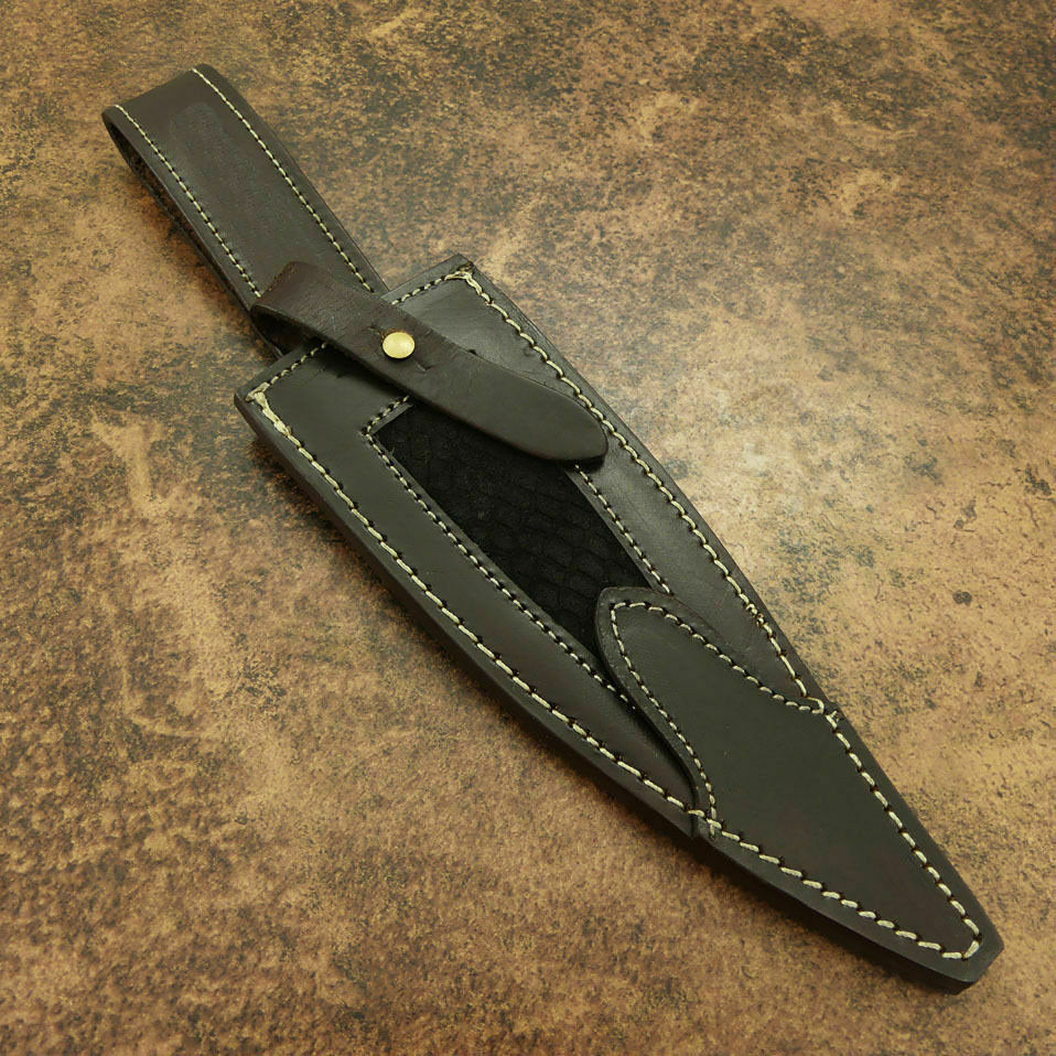 Amazing Custom Handmade Damascus Steel Dagger Knife " Buffalo horn Handle - SUSA KNIVES