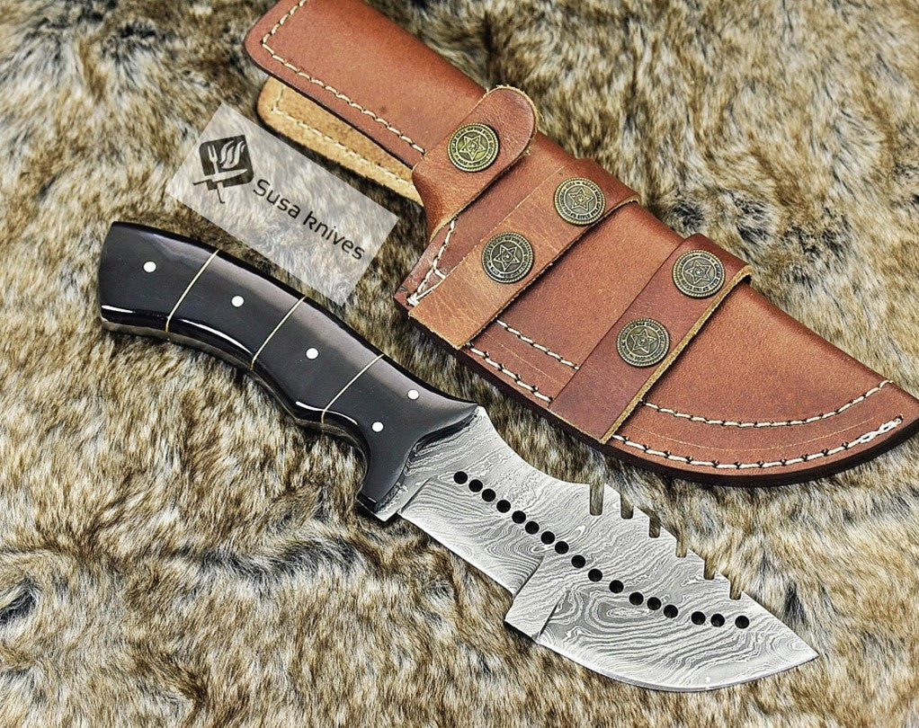 DIY Hunter: Customising the Tracker Blank Blade and Damascus Steel Hunting Knife Kit