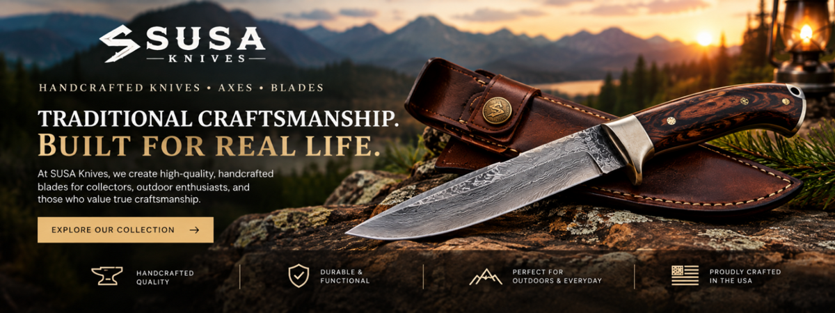 SUSA KNIVES DAMASCUS STEEL KNIVES 