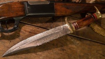 HANDMADE BOWIE KNIFE - SUSA KNIVES