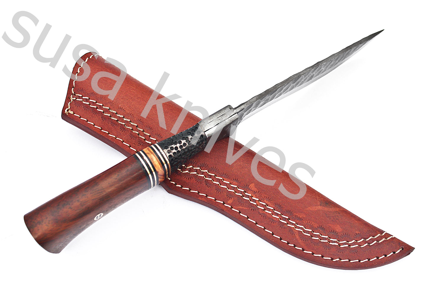 Damascus Steel hunting Knife - SUSA KNIVES