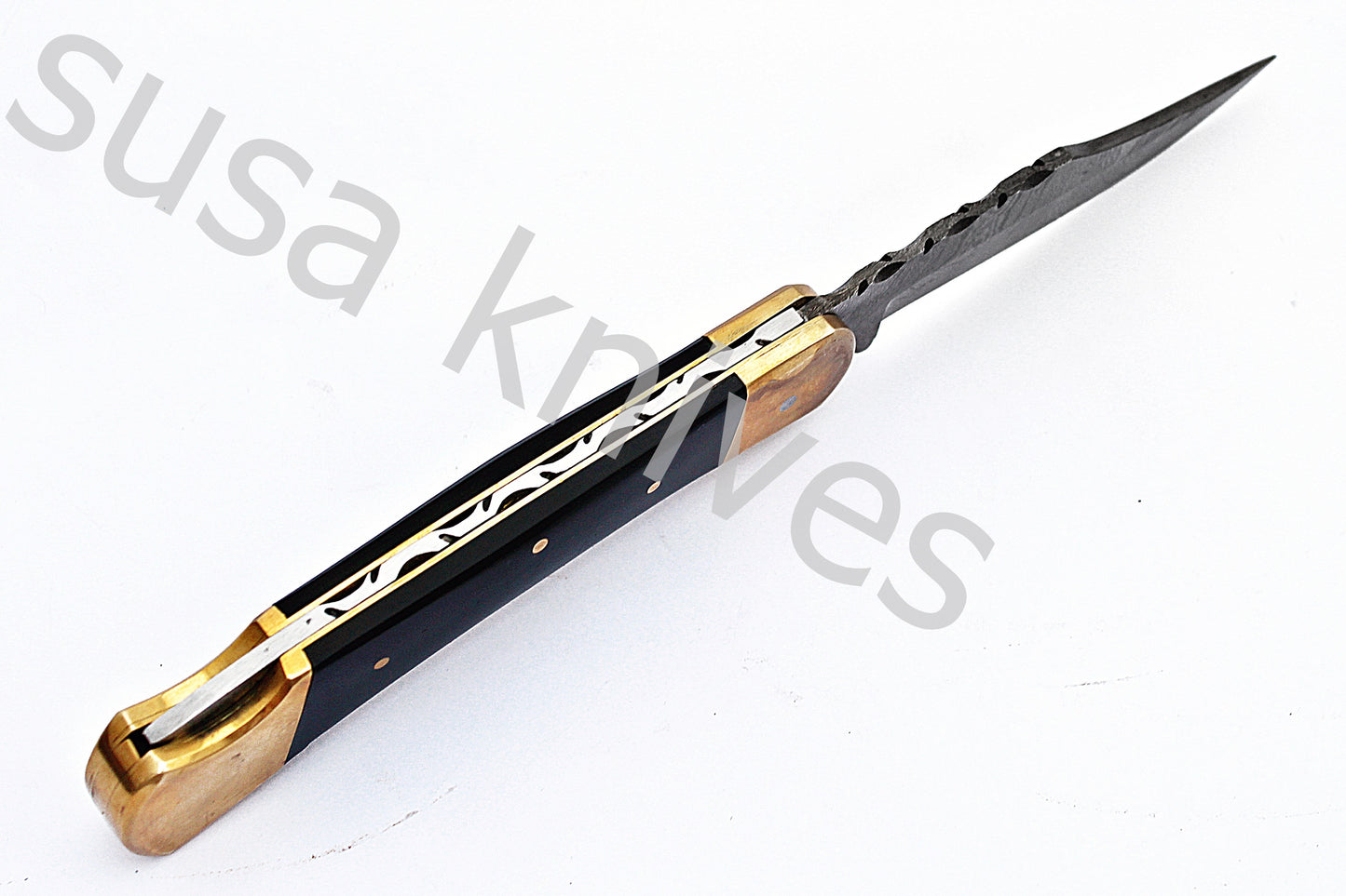 Damascus Steel pocket folding Knife - SUSA KNIVES