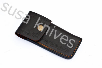 Damascus Steel pocket folding Knife - SUSA KNIVES