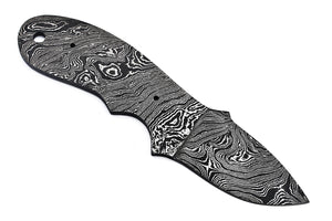 Damascus Steel  Skinner blank blade Knife - SUSA KNIVES