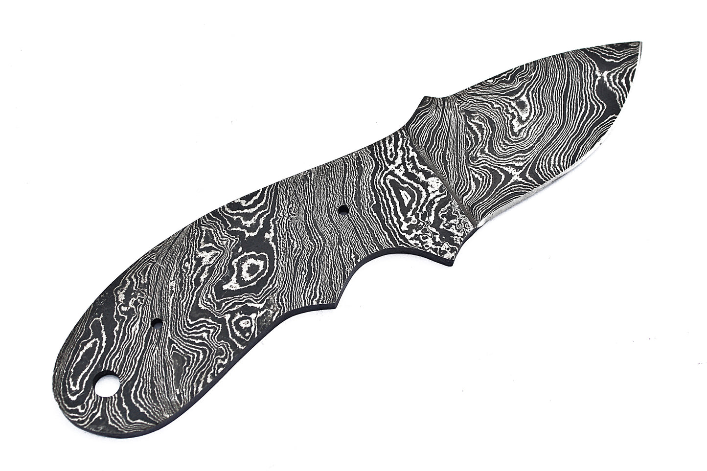 Damascus Steel  Skinner blank blade Knife - SUSA KNIVES
