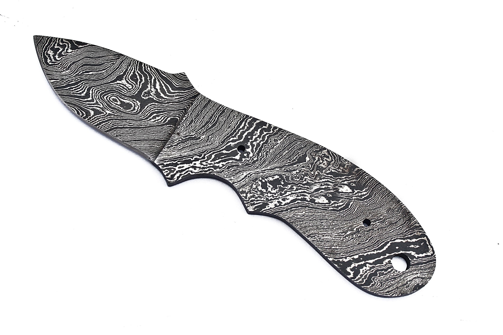 Damascus Steel  Skinner blank blade Knife - SUSA KNIVES
