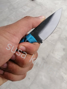 handmade RETI steel skinner knife - SUSA KNIVES