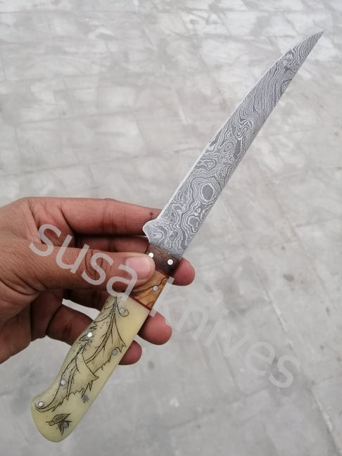 FLEXIBLE HANDMADE FILLET KNIFE - SUSA KNIVES