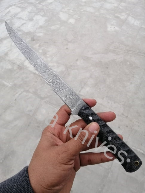 FLEXIBLE HANDMADE FILLET KNIFE - SUSA KNIVES