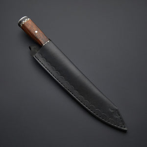 MADE BLACK FORGE DAMASCUS KITCHEN // CHEF KNIFE - SUSA KNIVES