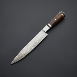 MADE BLACK FORGE DAMASCUS KITCHEN // CHEF KNIFE - SUSA KNIVES