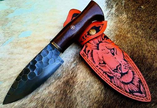 handmade d2 tool steel  hunting skinner knife bushcarft - SUSA KNIVES