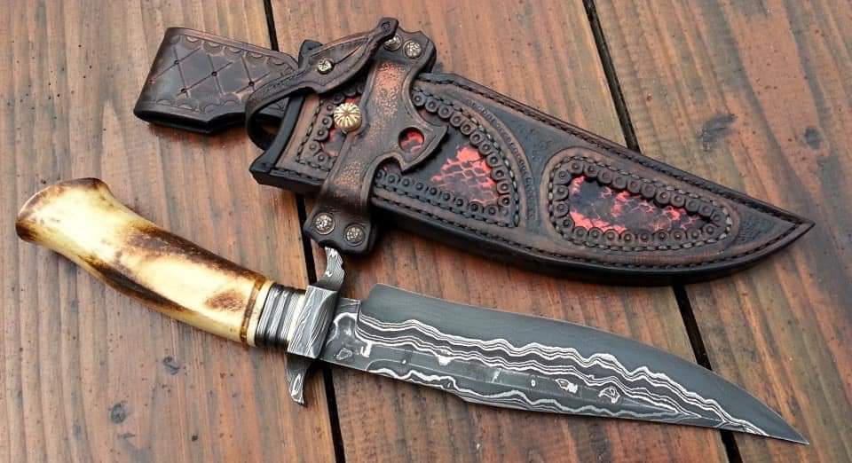 HANDMADE BEAUTIFULL BOWIE KNIFE - SUSA KNIVES