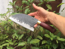 Load image into Gallery viewer, HANDMADE  FORGED CLEAVER KNIFE - SUSA KNIVES
