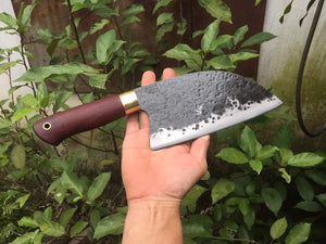HANDMADE  FORGED CLEAVER KNIFE - SUSA KNIVES