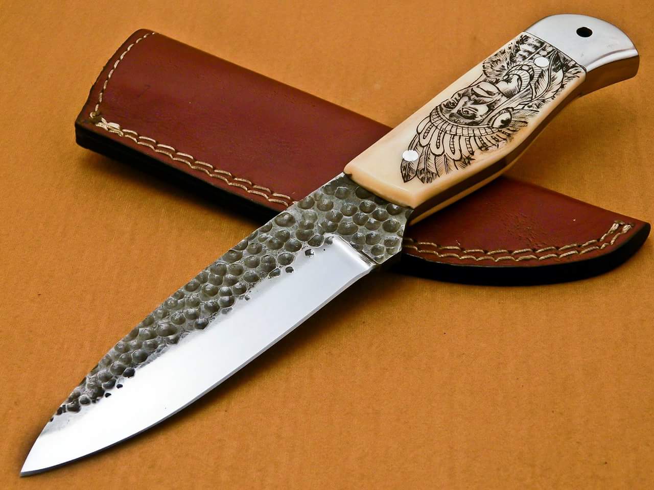 handmade beautiful hunting knive - SUSA KNIVES
