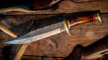 Load image into Gallery viewer, HANDMADE BOWIE KNIFE - SUSA KNIVES
