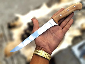 HANDMADE D2 TOOL STEEL FILLET KNIFE - SUSA KNIVES
