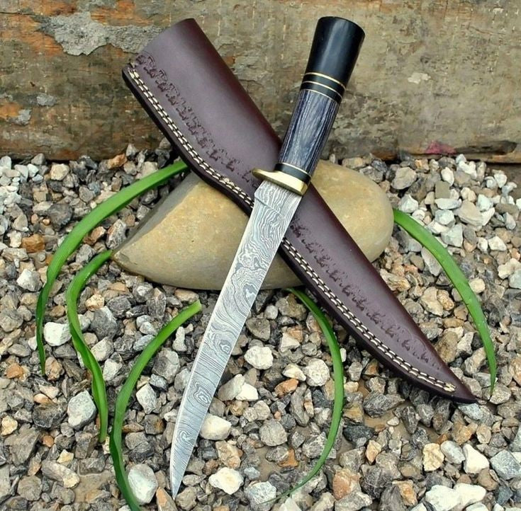 Handmade damascus Fillet knife - SUSA KNIVES