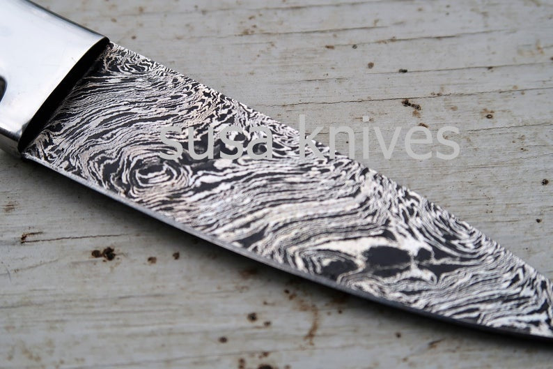 handmade damascus steel fillet knife - susa knives